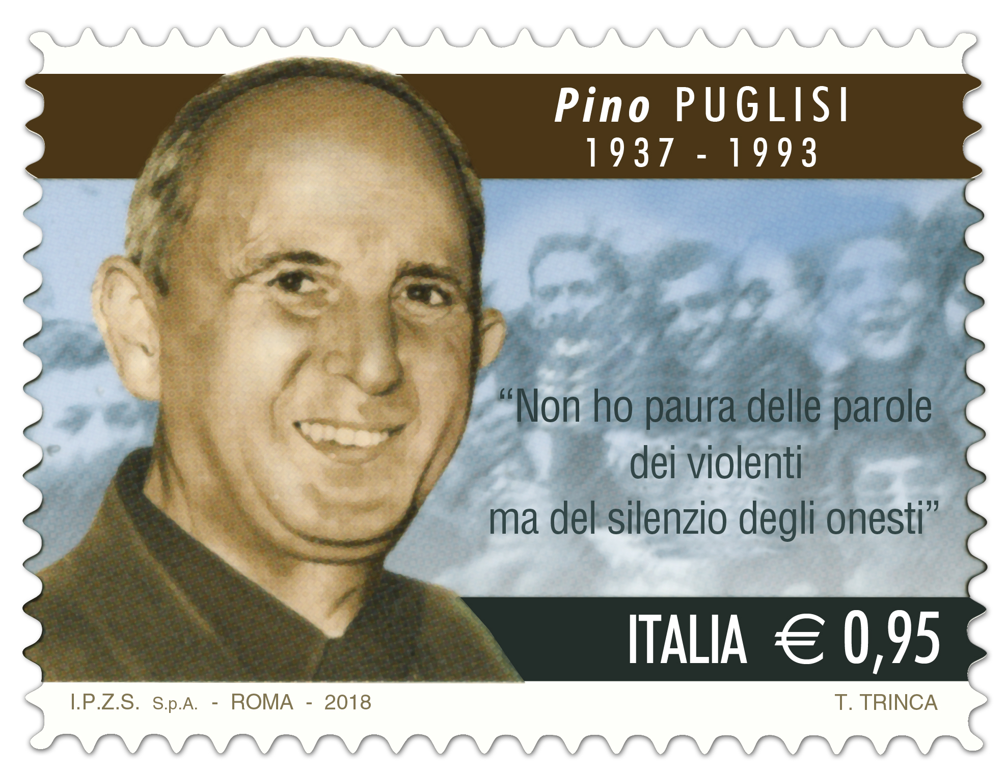 Francobollo Puglisi