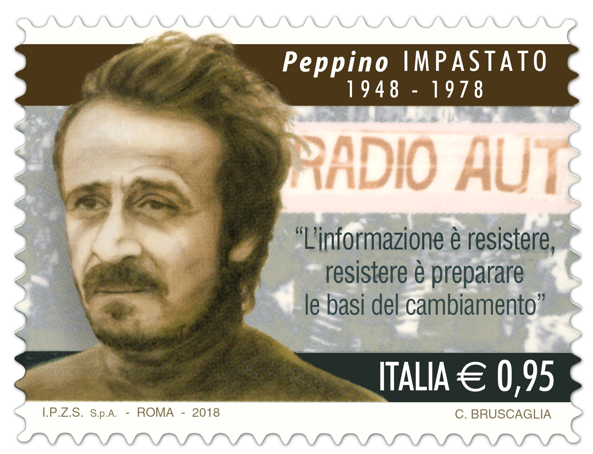 Francobollo Impastato