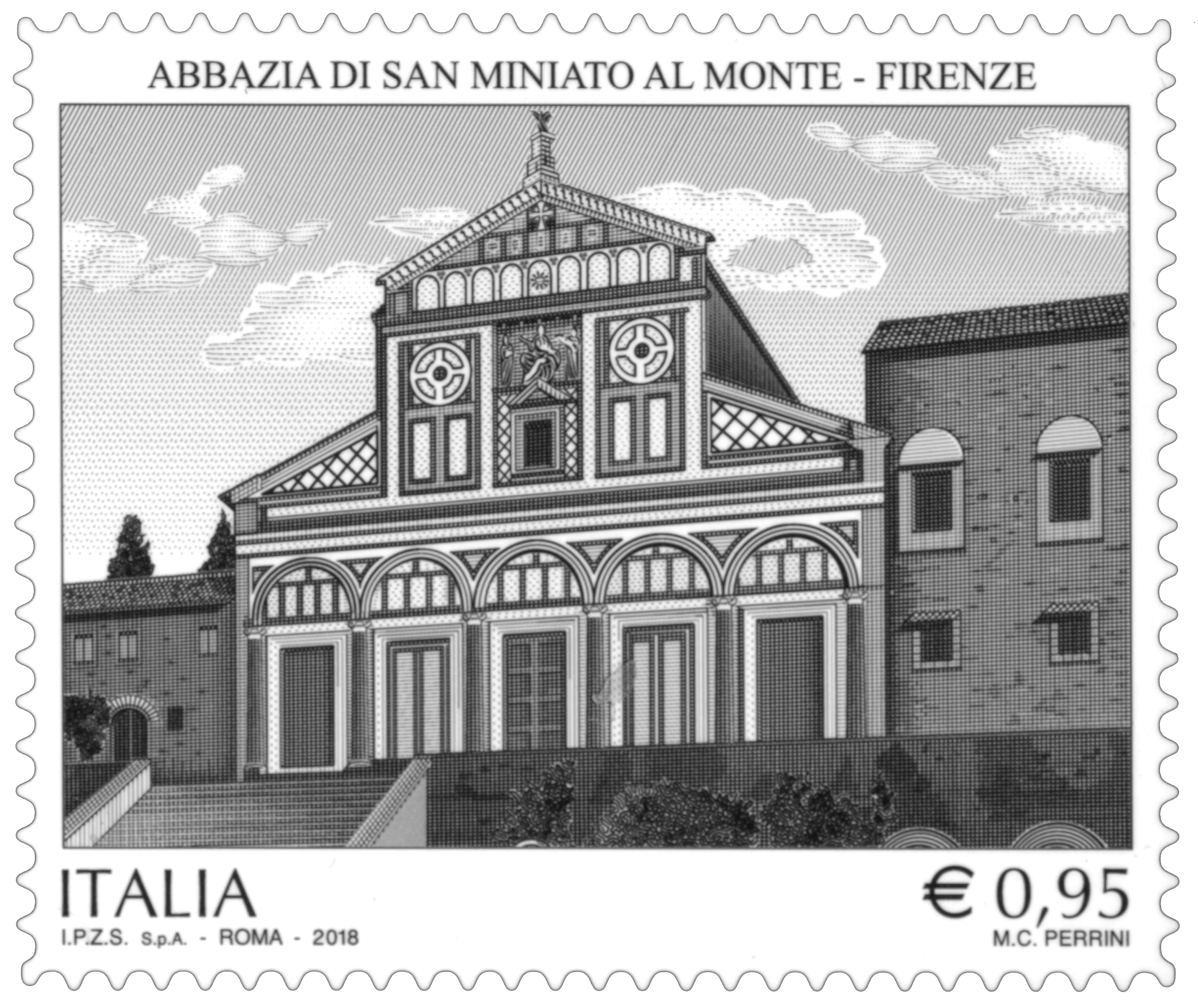 Francobollo San Miniato al Monte