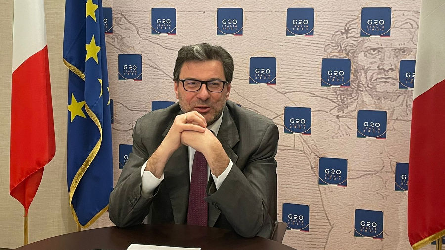 Il ministro durante il suo intervento