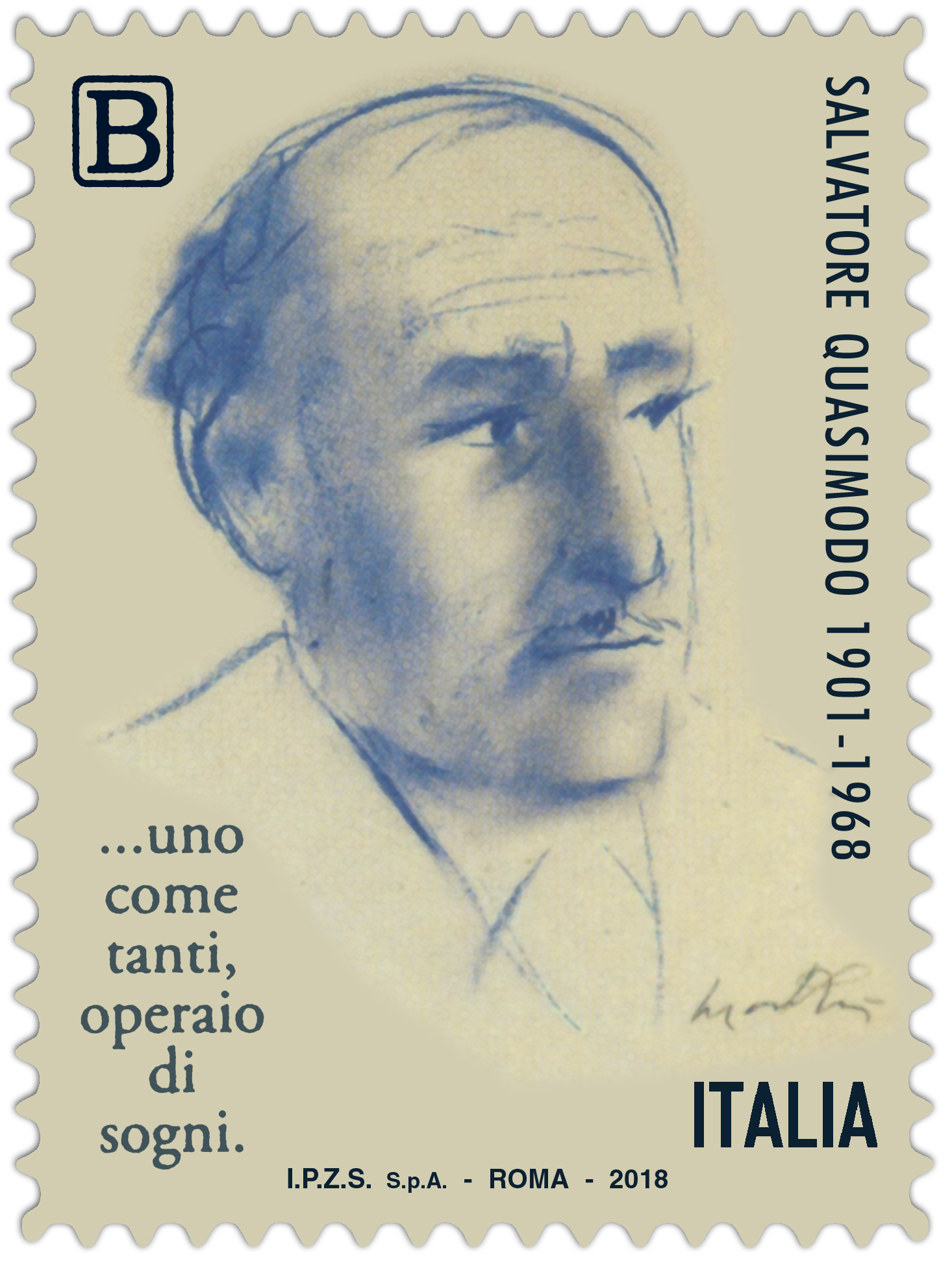 l'immagine del francobollo